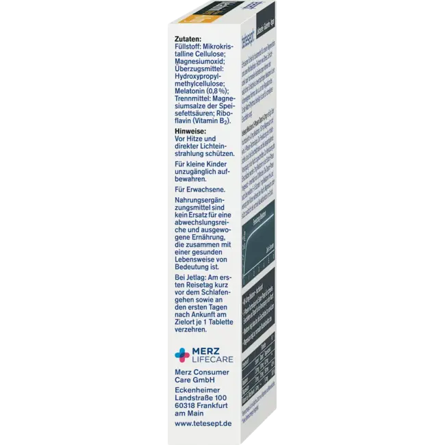 Tetesept Melatonine 2-fasen depot 4 mg, 30 tabletten