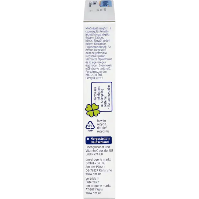 Mivolis Eisen + Vitamine C + B-vitamine, Tabletten, 40 St. 25 g