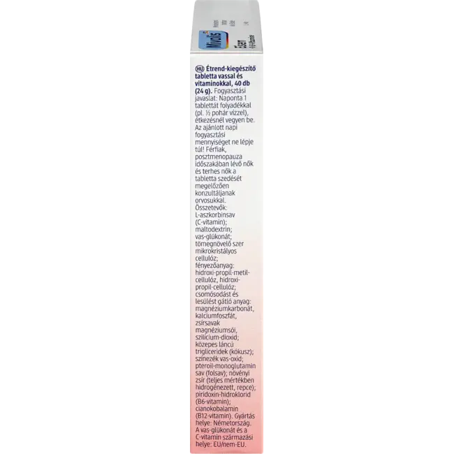 Mivolis Eisen + Vitamine C + B-vitamine, Tabletten, 40 St. 25 g