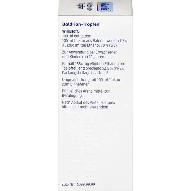 Mivolis Valeriaan Druppels 100 ml