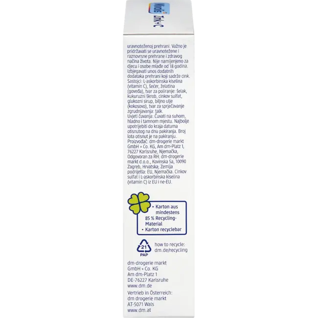 Mivolis Zink + C Depot Capsules 60 St. 38 g
