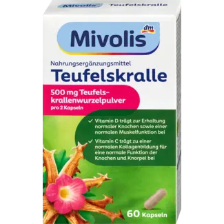 Mivolis Mivolis Duivelsklauw Capsules, 60 St.