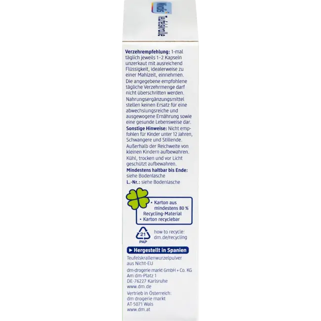 Mivolis Duivelsklauw Capsules, 60 St. 35 g