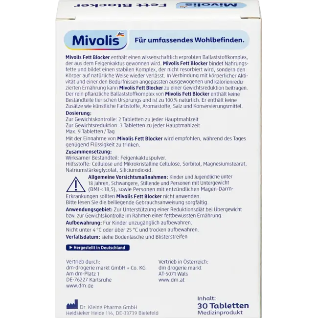 Mivolis Fett Blocker 30 St