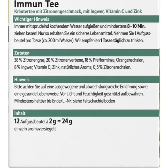 ALTAPHARMA Immuun Thee 12x2g