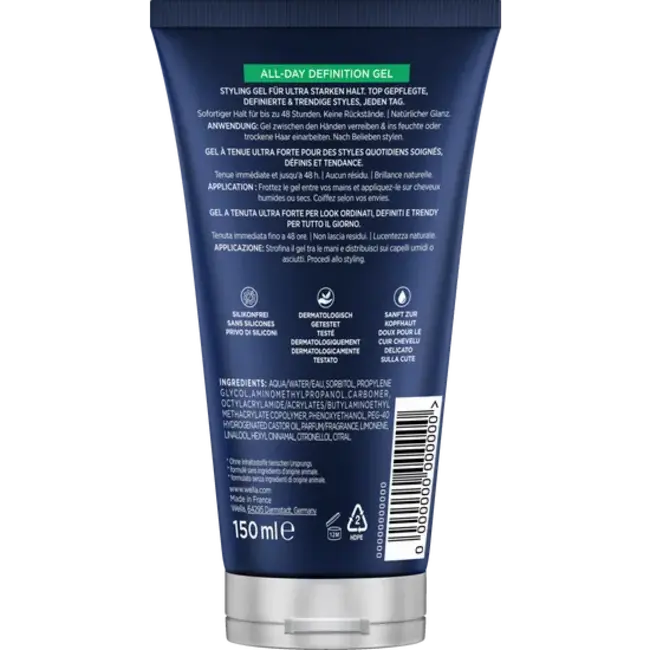 wellaflex Haargel All-Day Definition 150 ml