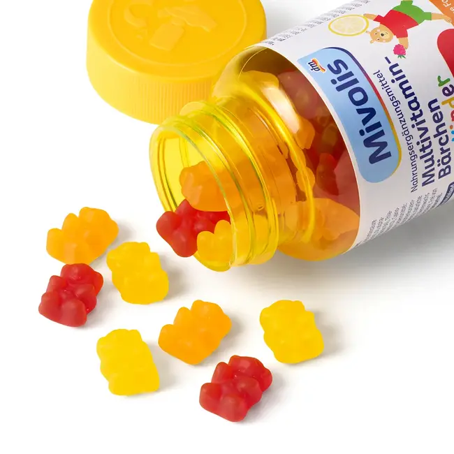 Mivolis Multivitamineberen Voor Kinderen Fruitgummies, 60 St. 120.0 g