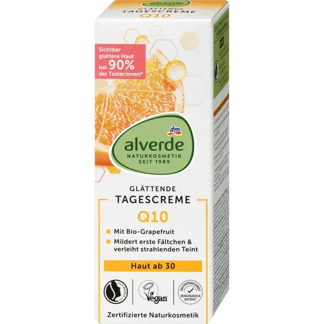 alverde NATURKOSMETIK Gezichtscrème Q10 50 ml