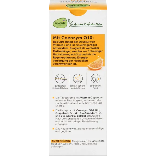 alverde NATURKOSMETIK Gezichtscrème Q10 50 ml