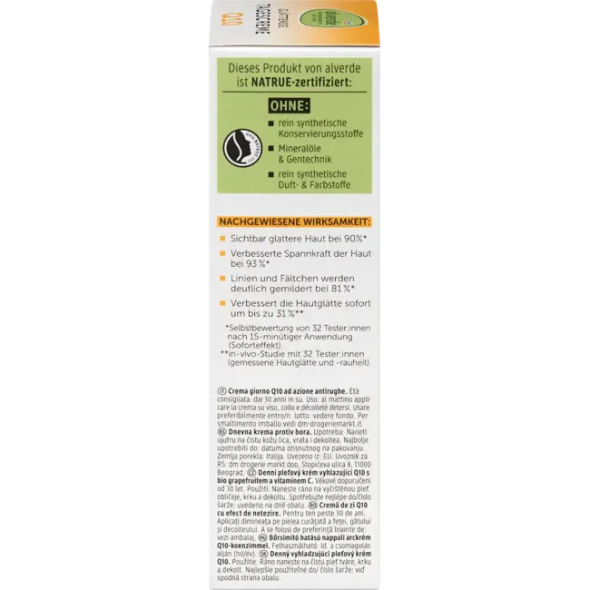 alverde NATURKOSMETIK Gezichtscrème Q10 50 ml