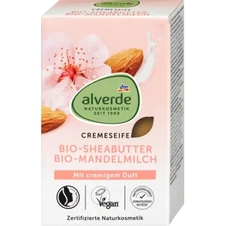 ALVERDE NATURKOSMETIK alverde NATURKOSMETIK Zeepstuk Crèmezeep Met Sheaboter & Amandelmelk