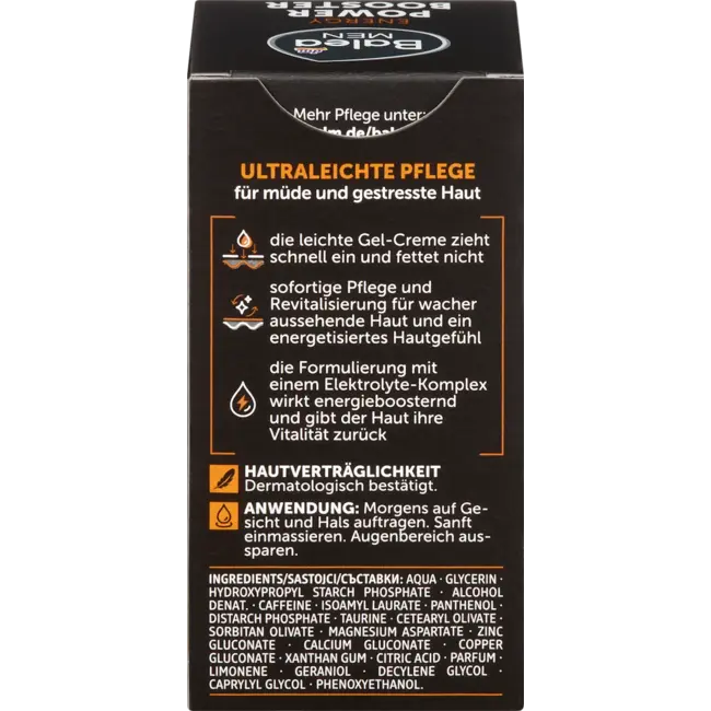 Balea MEN Energy Power Booster Gezichtscrème 50 ml