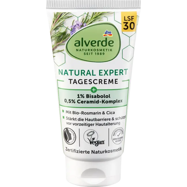 alverde NATURKOSMETIK Natural Expert Dagcrème 50 ml