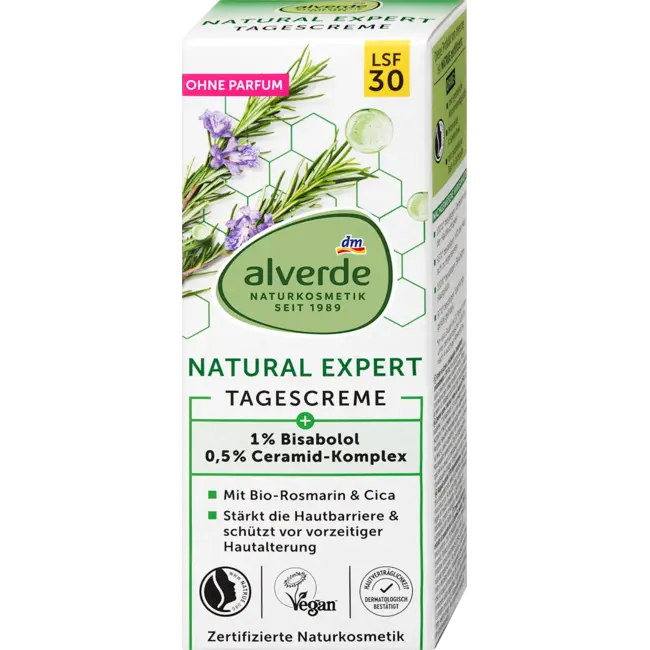 alverde NATURKOSMETIK Natural Expert Dagcrème 50 ml