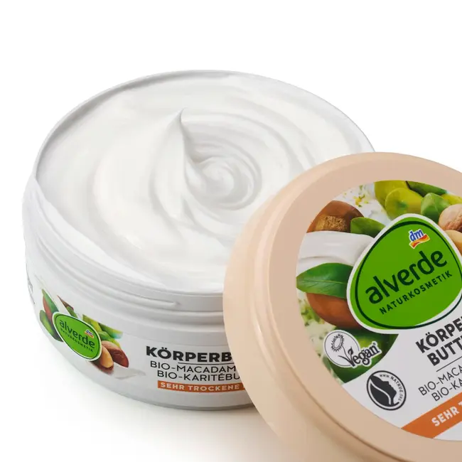 alverde NATURKOSMETIK Alverde Body Butter Macadamianoot 200 ml