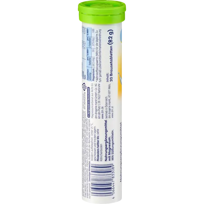 Mivolis Magnesium Bruistabletten 20 St. 82 g
