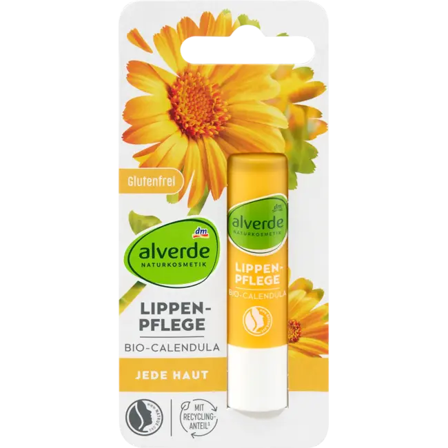 alverde NATURKOSMETIK Lipverzorging Bio-calendula 4 g