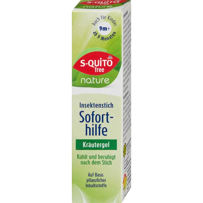 S-quitofree Insectenbeet Noodhulp Kids Met Kruiden, Nature 15 ml