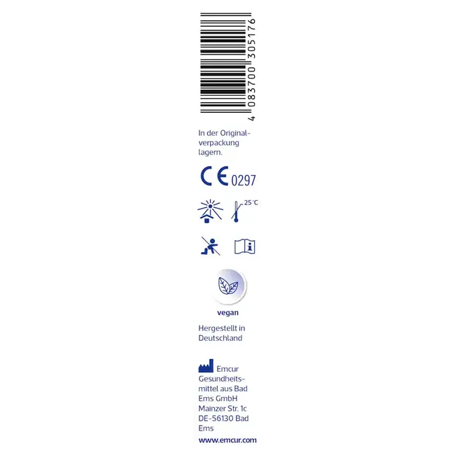 Emsan Keelpastilles Zonder Menthol 30 St