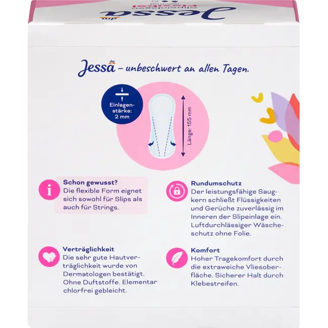 Jessa Inlegkruisjes Flexibel 55st