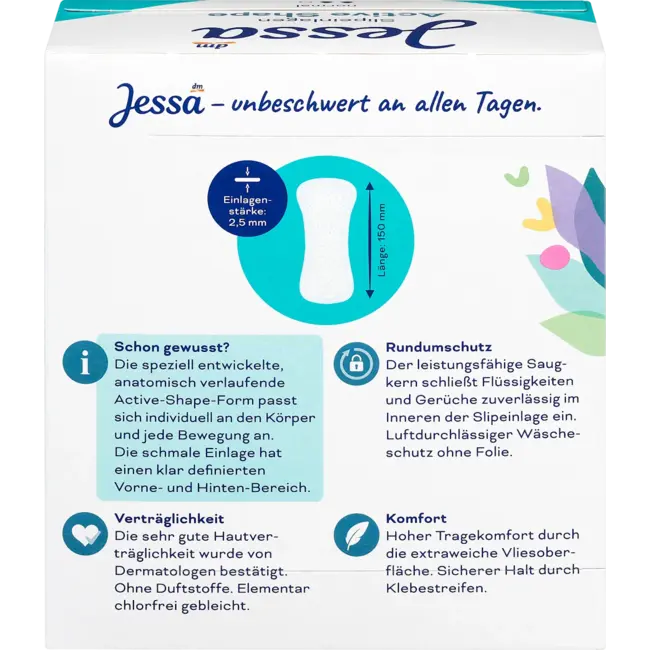 Jessa Inlegkruisjes Active Shape 50st