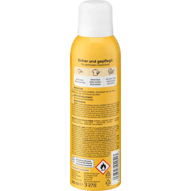 Balea Deospray Vanille & Kokos 200.0 ml