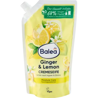 Balea Balea Crèmezeep Ginger & Lemon, Navulverpakking