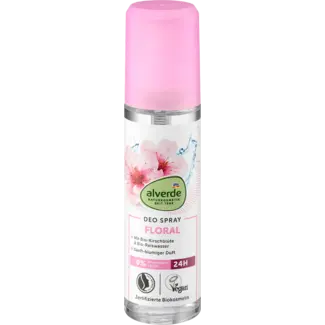 ALVERDE NATURKOSMETIK alverde NATURKOSMETIK Deo Spray Verstuiver Floral, Biologische Kersenbloesem, Biologisch Rijstwater