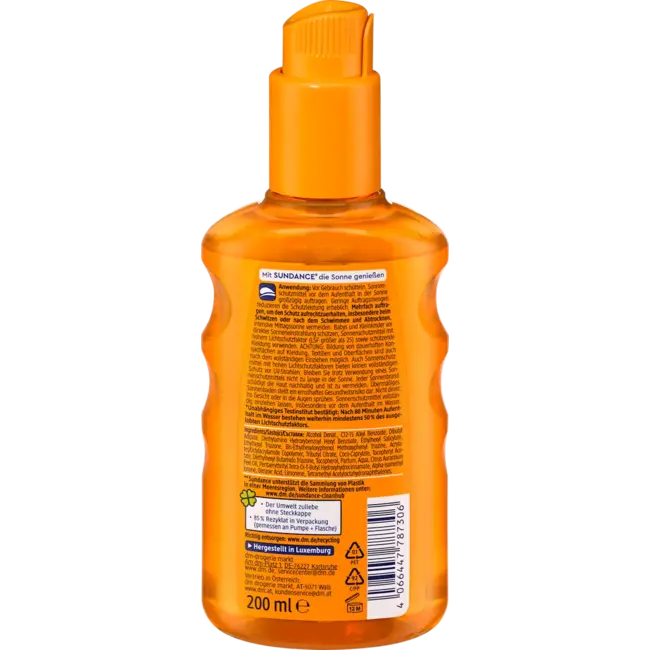 SUNDANCE Zonnespray Transparant SPF 50+ 200 ml