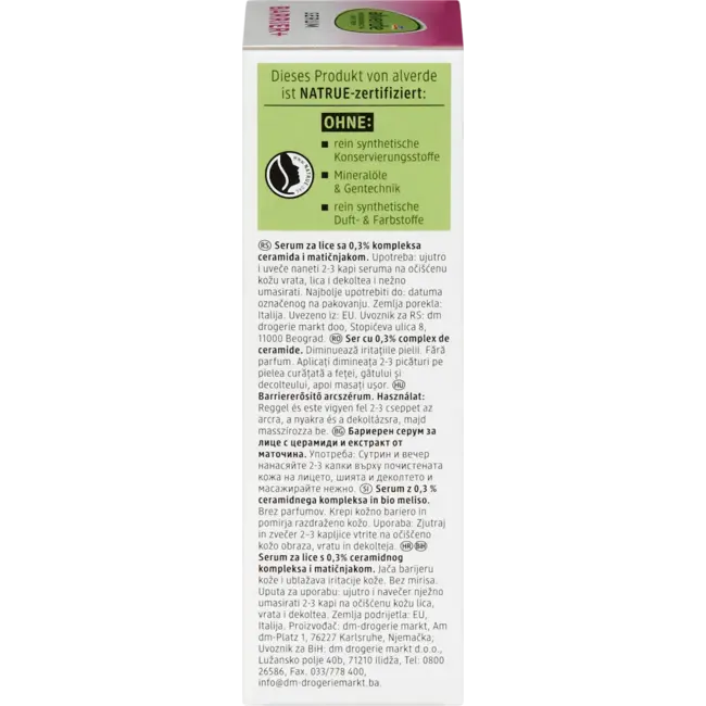 alverde NATURKOSMETIK Serumbarrière + 30.0 ml