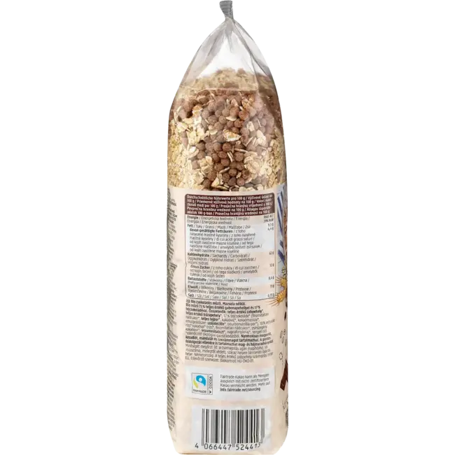 dmBio Choco Muesli Zonder Rozijnen 750 g