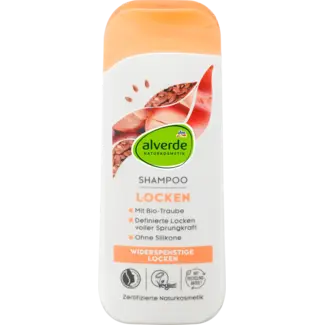 ALVERDE NATURKOSMETIK alverde NATURKOSMETIK Shampoo Krullen Bio Lijnzaad, Bio Druif