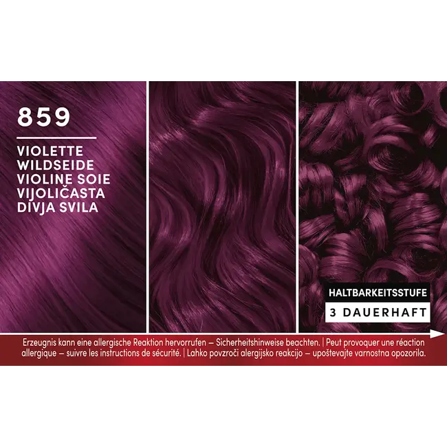 Schwarzkopf Brillance Haarverf Violet Wilde Zijde 859