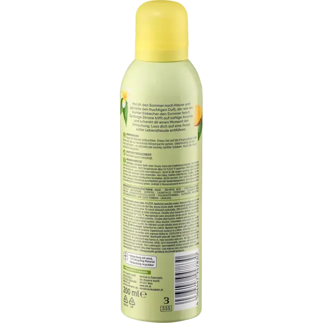 Balea Scheergel Lemon Lover 200.0 ml