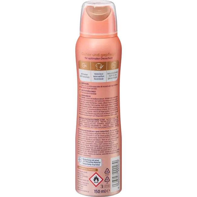 Balea Parfum Deospray Golden Blush 150.0 ml