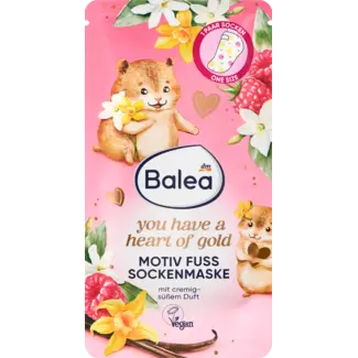 Balea Balea Sokkenmasker You Have A  Heart Of Gold