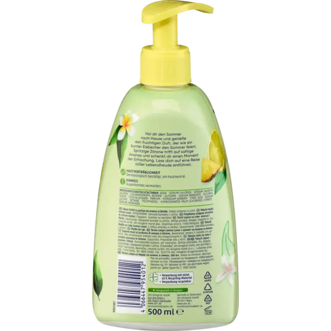 Balea Vloeibare Milde Zeep Lemon Lover 300.0 ml