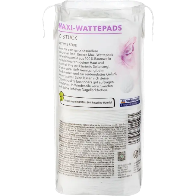 ebelin Wattepads Maxi Zijde-extract 60 St
