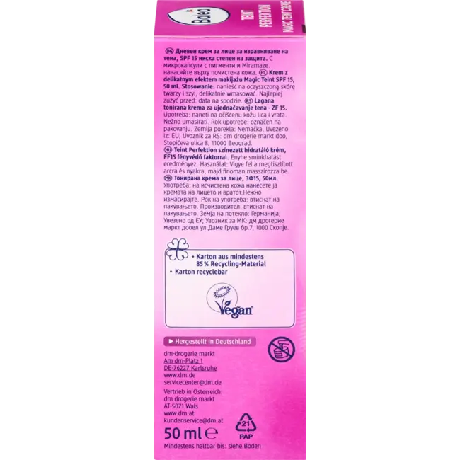 Balea Gezichtscrème Teint Perfection SPF10 50 ml