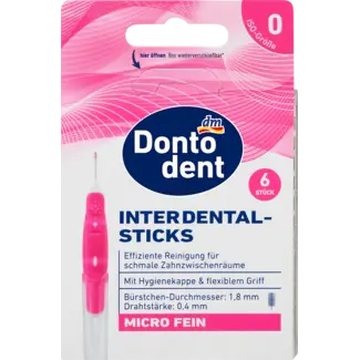 Dontodent Dontodent Interdentalbürsten Roze 0,4 Mm ISO 0
