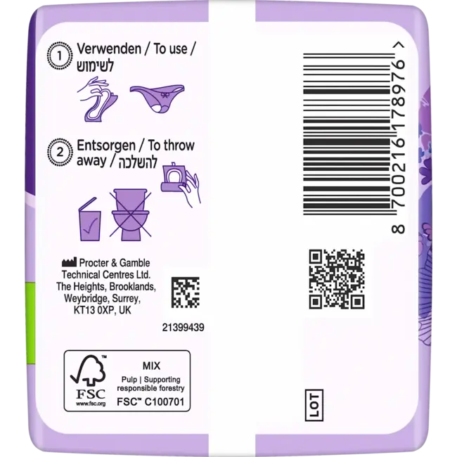 always Discreet Inlegzolen Incontinentie Small Plus 16 St