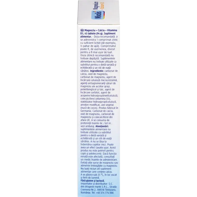 Mivolis Magnesium + Calcium + D3 Tabletten 45 St 94 g