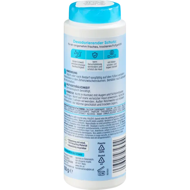 Balea Voetpoeder 100 g