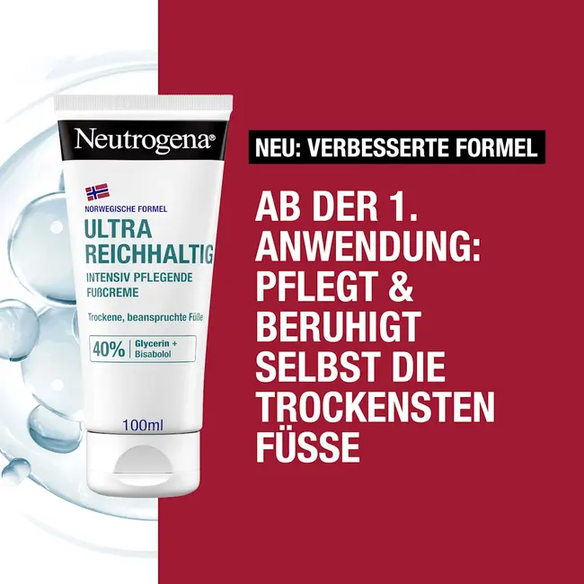 Neutrogena Voetcrème Droge Huid, Noorse Formule 100 ml