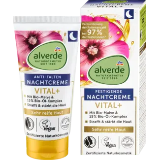 ALVERDE NATURKOSMETIK alverde NATURKOSMETIK Nachtcrème Vital +