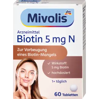 Mivolis Mivolis Biotine 5 Mg N, Tabletten