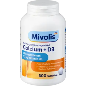 Mivolis Mivolis Calcium + D3 Tabletten, 300 St.