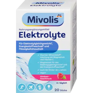 Mivolis Mivolis Elektrolyten 20 Zakjes