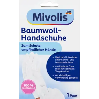 Mivolis Mivolis Katoenen Handschoenen (1 Paar)