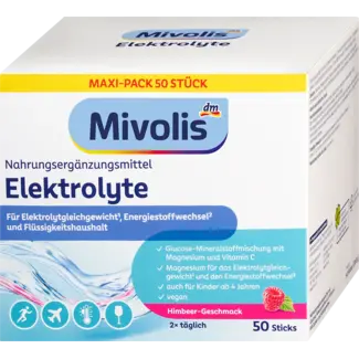 Mivolis Mivolis Elektrolyt, 50 Sticks